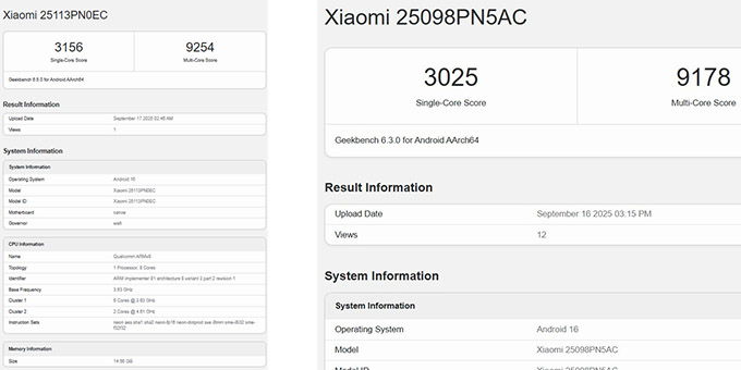 Xiaomi 17 Pro/Pro Max lộ diện toàn diện: Màn hình phụ đa năng, cấu hình khủng với Snapdragon 8 Elite Gen 5