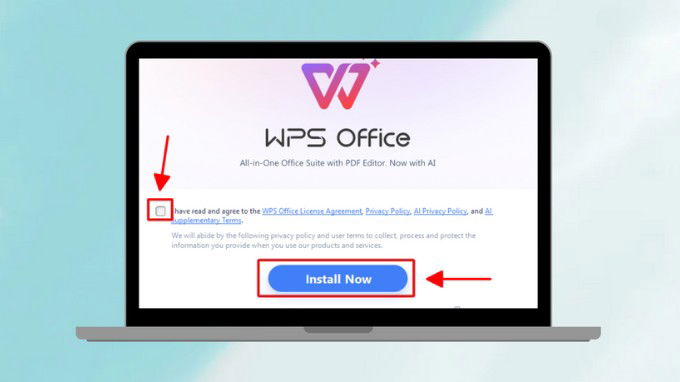 Cách cài đặt WPS Office cho máy tính