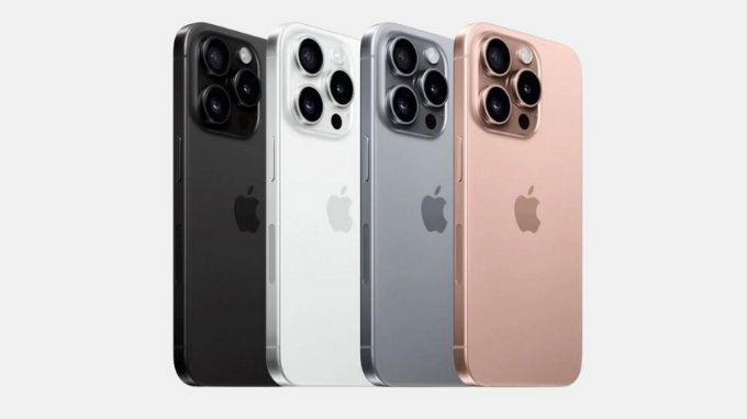 iPhone 16 Pro và iPhone 16 Pro Max màu mới