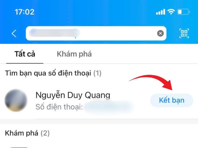 Cách kết bạn trên Zalo