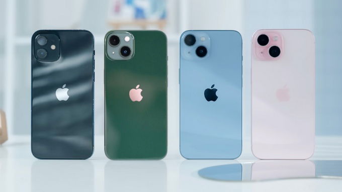 Lịch sử màu sắc trên các dòng iPhone trước đây