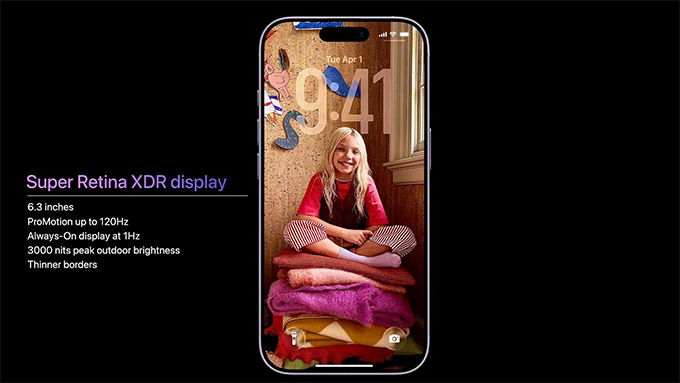 So sánh iPhone Air và iPhone 17: Màn hình