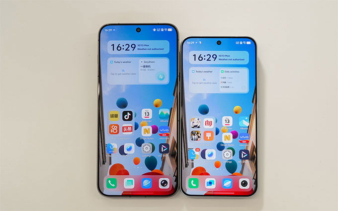 So sánh màn hình LTPO AMOLED của X300 và X300 Pro