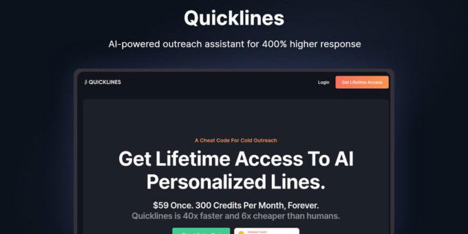 Quicklines công cụ AI hỗ trợ bán hàng online hiệu quả