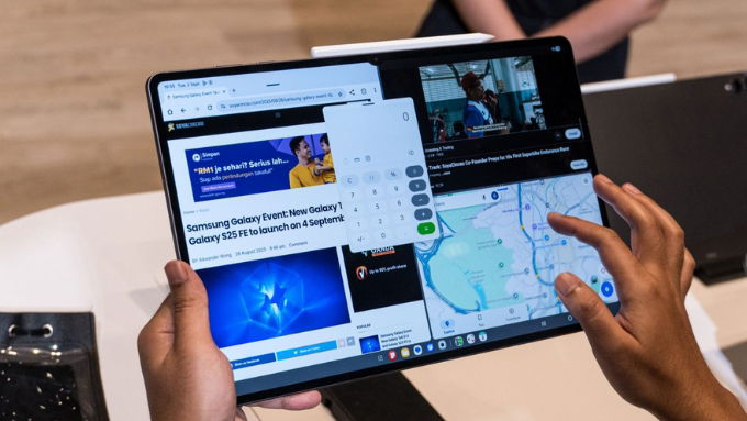 Galaxy Tab S11 Ultra và Galaxy Tab S11 đều chạy Android 16 với giao diện OneUI 8 