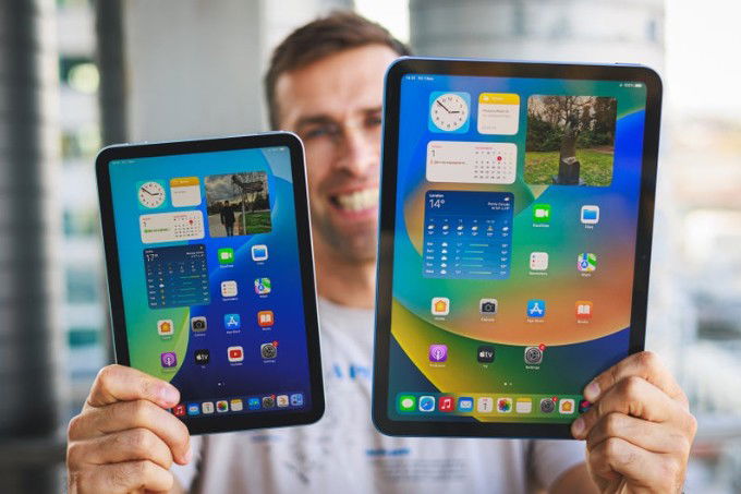 So sánh iPad Mini 7 và iPad Gen 10 về thiết kế