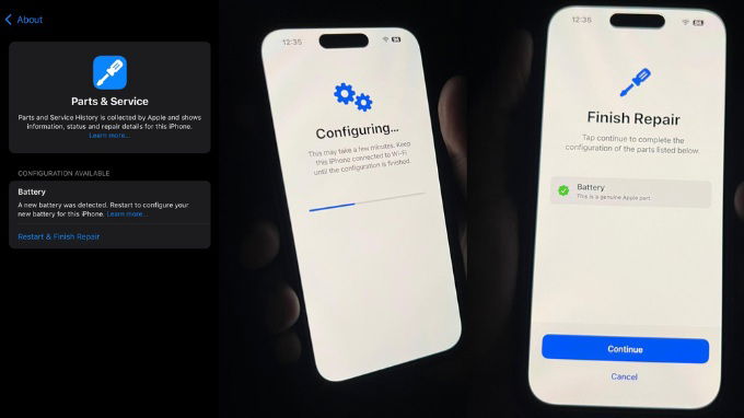 Bổ sung tính năng Trợ lý sửa chữa trên iOS 18