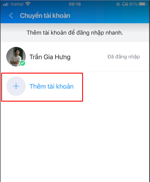 Cách đăng nhập Zalo thứ hai trên điện thoại