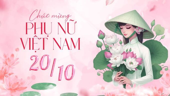 Thiệp chúc mừng ngày 20/10 tặng chị em gái