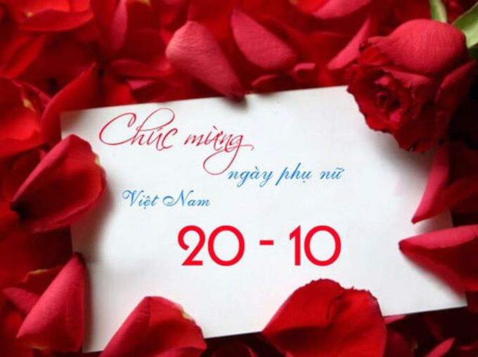 Thiệp chúc mừng ngày 20/10 tặng chị em gái