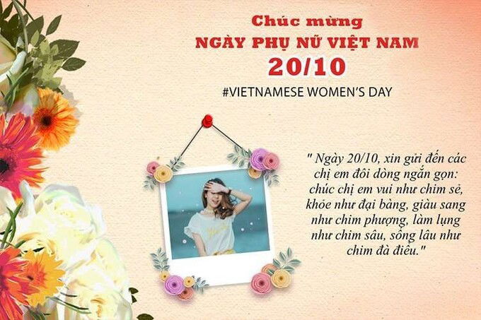 Mẫu thiệp 20/10 đẹp tặng đồng nghiệp, bạn bè