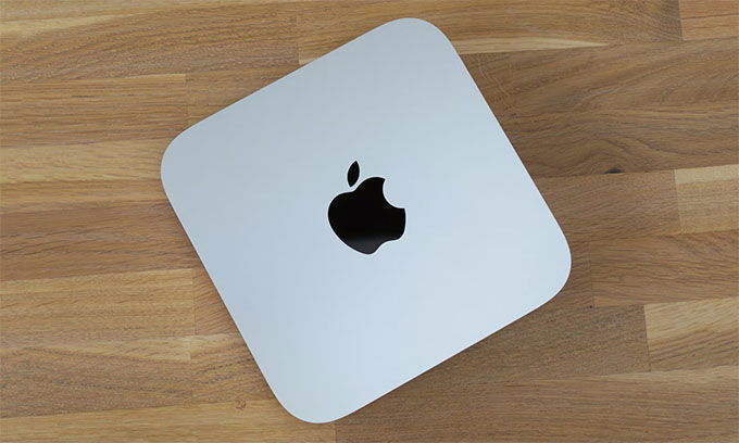  Mac Mini M2 có kích thước lớn hơn một chút ở mức 19,7 cm