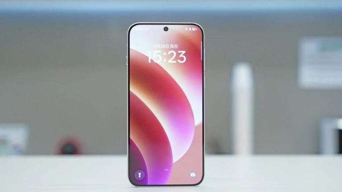 Thiết kế mặt trước của OPPO Find X8