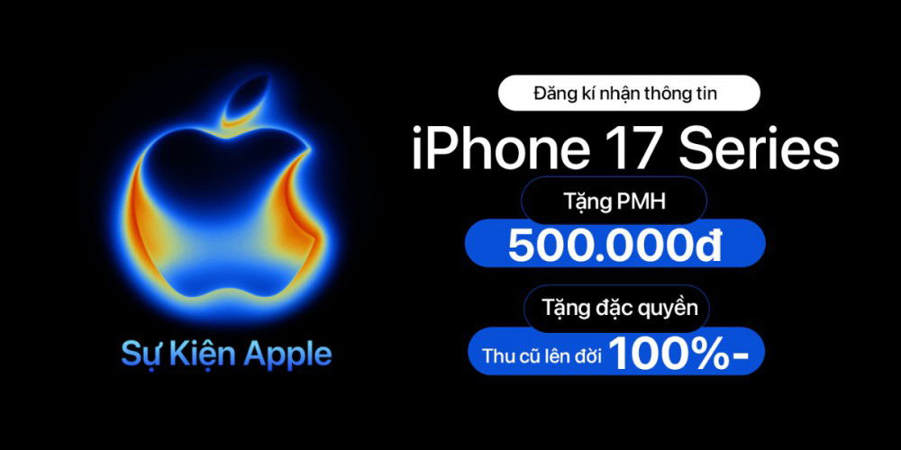 XTmobile mở đăng ký nhận thông tin iPhone 17 Series với ưu đãi hấp dẫn!