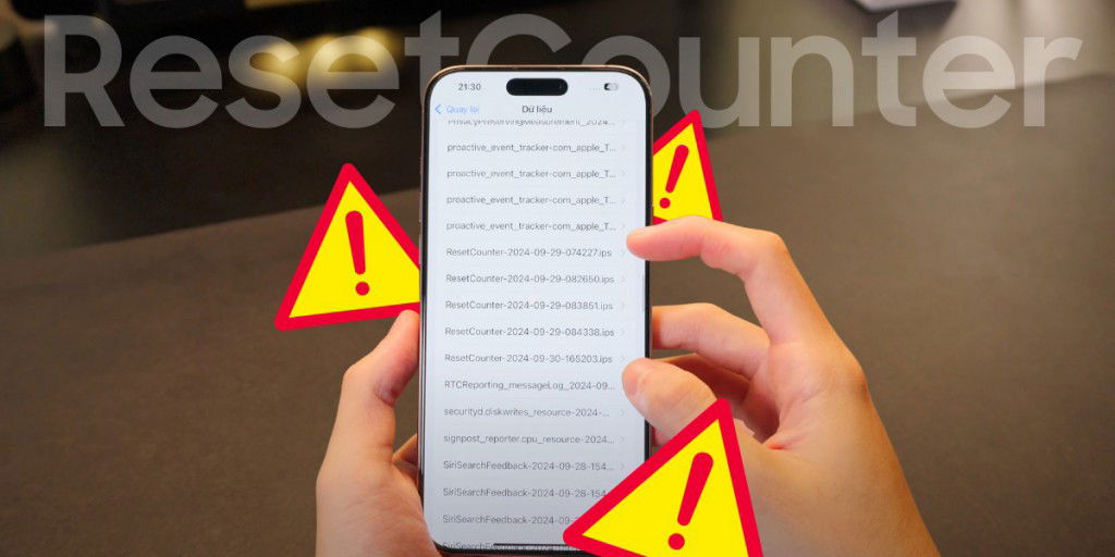 Cách khắc phục iPhone 16 lỗi Reset Counter và Panic Full hiệu quả