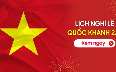 Lịch nghỉ lễ Quốc Khánh 2/9 năm 2025 được nghỉ mấy ngày?