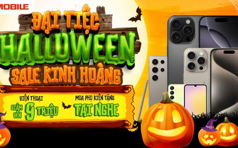 Haloween - Sale kinh hoàng tại XTmobile: Điện thoại giảm khủng, phụ kiện ưu đãi sâu!