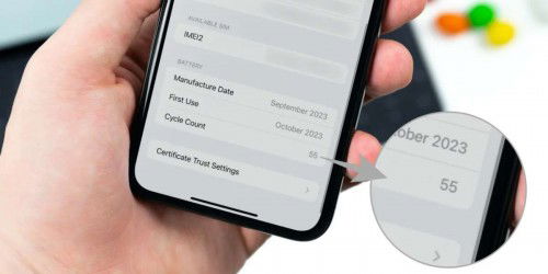 Chu kỳ sạc iPhone là gì? Hướng dẫn cách kiểm tra chi tiết