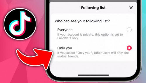 Cách ẩn danh sách follow trên TikTok để bảo mật thông tin cá nhân của bạn