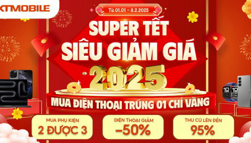 Mua điện thoại giảm sốc, trúng thêm vàng 9999 tại XTmobile