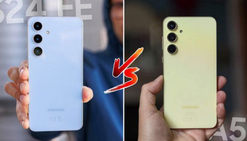 So sánh Galaxy S24 FE và Galaxy A55: Khác biệt ở đâu?