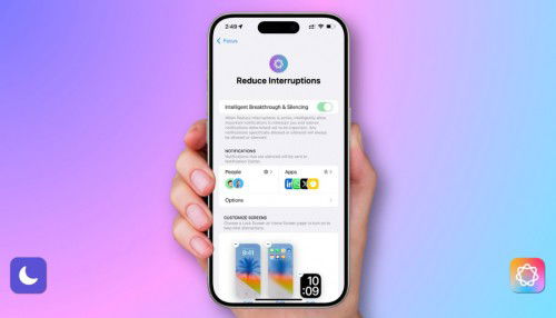 Cách dùng tính năng Giảm gián đoạn trên iPhone hỗ trợ Apple Intelligence