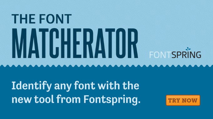 Fontspring Matcherator