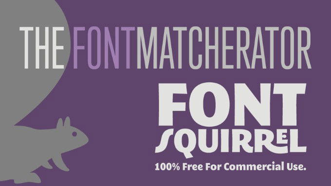 FontSquirrel Matcherator