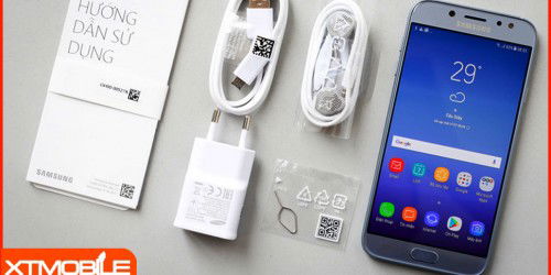 Đập hộp Samsung Galaxy J7 Pro 2017 mới nhất