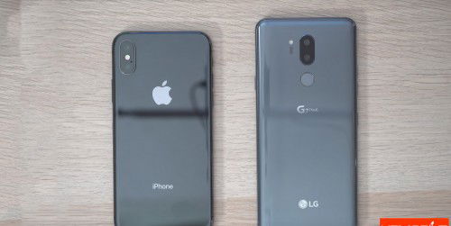 So sánh LG G7 ThinQ vs iPhone X: Đâu mới là thiết bị hoàn hảo nhất?