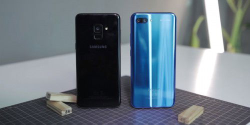 Nên mua Galaxy A8 hay Honor 10 trong mức giá 10 triệu