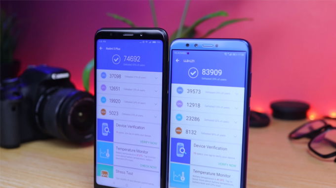 Honor 9 Lite và Redmi 5 Plus 2