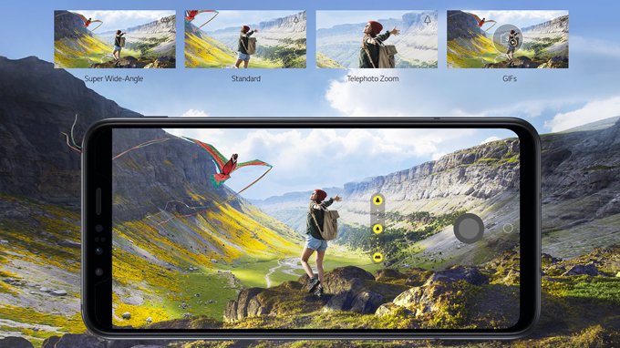 LG G8s ThinQ tích hợp 3 camera chụp ảnh xuất sắc