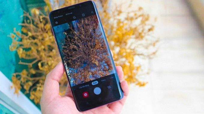 Ứng dụng camera trên Samsung S9 Plus thân thiện với người dùng