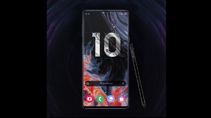  Thiết kế Galaxy Note 10 đẹp mắt