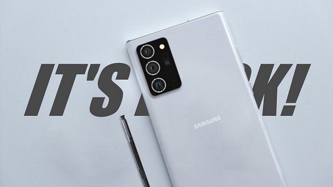 Galaxy Note 20 Ultra sẽ được trang bị chip UWB trên hai phiên bản phiên bản SM-N986U và SM-N986U1