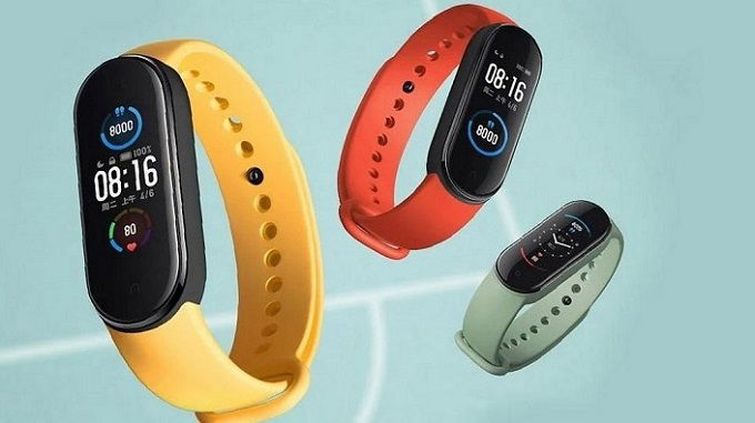 Mi Band 5 được ra mắt với màn hình bầu dục đẹp mắt có kích thước 1.2 inch 