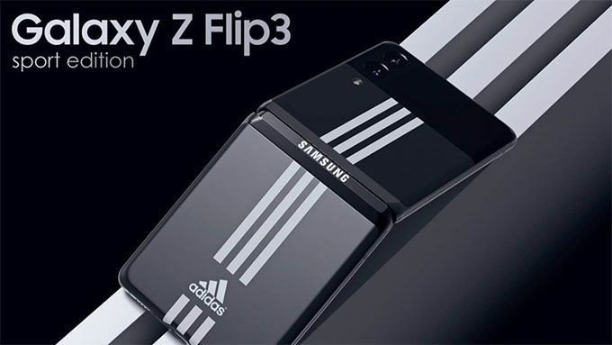 Xuất hiện concept Galaxy Z Flip3 Adidas Sport Edition vô cùng cuốn hút