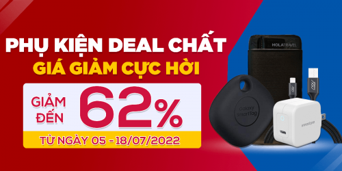 Mua phụ kiện chính hãng giá rẻ tại XTmobile, giảm đến 62%