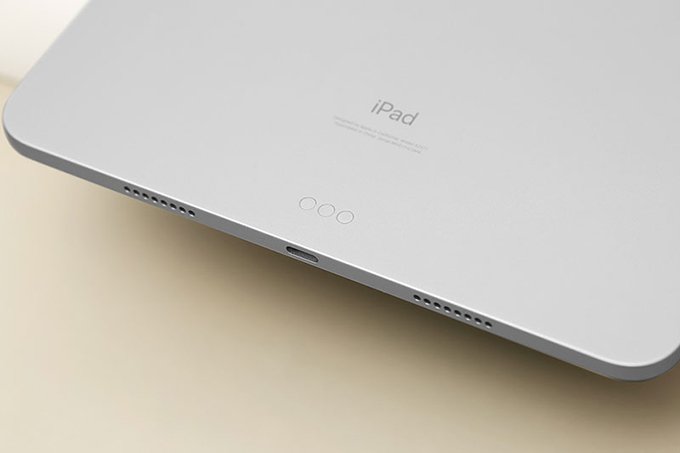 iPad Pro M1 11inch sở hữu 1 cổng sạc, hỗ trợ kết nối 5G