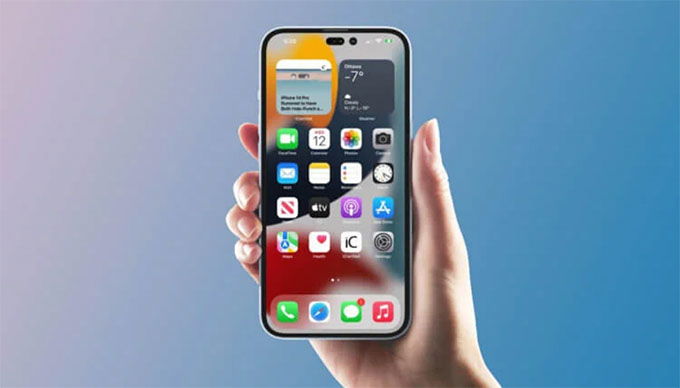 Màn hình iPhone 14 Pro series sẽ có tính năng màn hình luôn bật