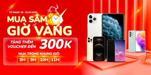 Săn sale giờ vàng, giá rẻ ngỡ ngàng: Tặng thêm voucher trị giá đến 300K