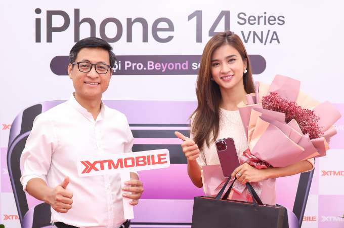 Diễn viên cũng chọn iPhone 14 Pro Max tại XTmobile