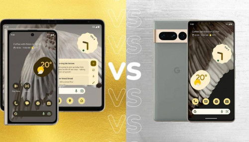 So sánh Google Pixel Fold và Pixel 7 Pro: Màn hình gập hay flagship truyền thống?