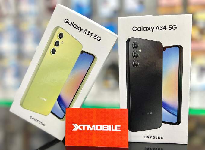 Galaxy A34 có thiết kế trẻ trung