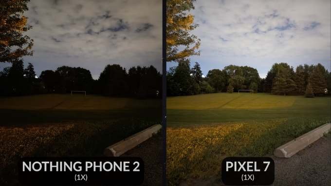 Google Pixel 7 chụp thiếu sáng tốt hơn hẳn