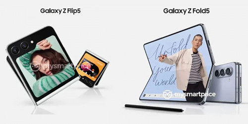 Biến thể lưu trữ và tùy chọn màu sắc của Galaxy Z Fold 5, Galaxy Z Flip 5 tại Ấn Độ bị rò rỉ