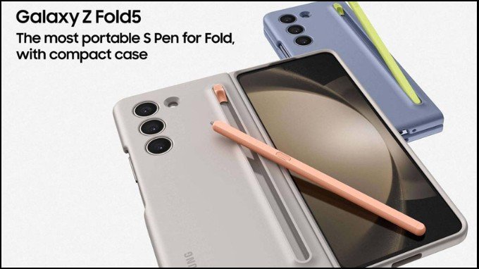Galaxy Z Fold 5 sở hữu S Pen Fold Edition