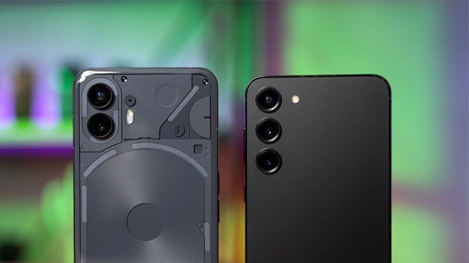 So sánh camera Nothing Phone (2) và Galaxy S23 Plus