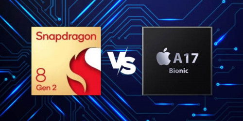 So sánh hiệu năng giữa chip Apple A17 Bionic và Snapdragon 8 Gen 2